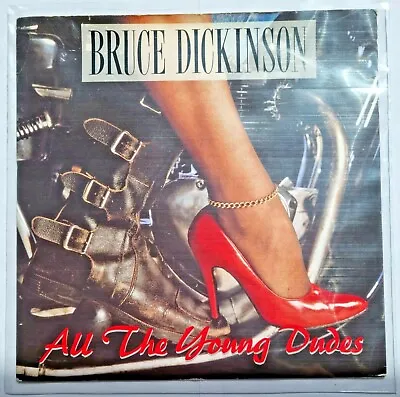 £2.50 • Buy Bruce Dickinson - All The Young Dudes / Darkness Be My Friend 1990 7  Vinyl 