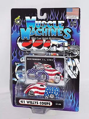 Funline Muscle Machines September 11 2001 Tribute '41 Willys Stars & Stripes • $7