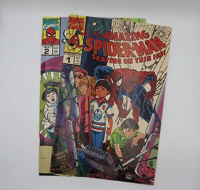 Amazing Spider-Man #1 #2 1990 Skating Thin Ice & Double Trouble Lot Of 2 Oilers • $7.28