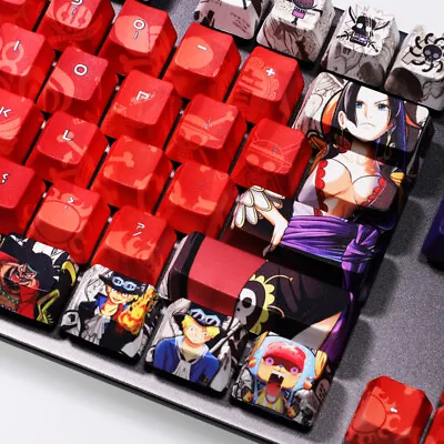 $61.40 • Buy Anime Luffy Keycaps ONE PIECE Boa·Hancock Full Set For Cherry MX Keyboard