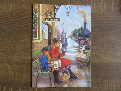 At The Railway Station By Kevin Wash Portrait Christmas Card • £1.05