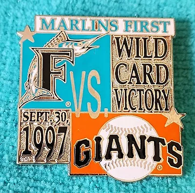 Florida Marlins / Miami Marlins - Logo - Vintage Lapel Pin - Mlb Baseball - Rare • $6.75