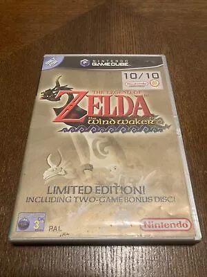 The Legend Of Zelda: The Wind Waker Limited Edition (GameCube) PAL/Euro Version • $74.99