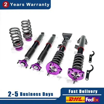 For Mercedes Benz W204 C-Class C250 Mono Tube 32 Ways Adjustable Coilovers Strut • $470.02