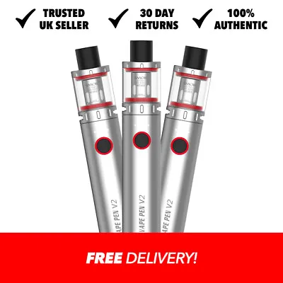 SMOK Vape Pen V2 Kit & Replacement Coils | Vape Pen | E Cigarette | E-Cig • £14.99