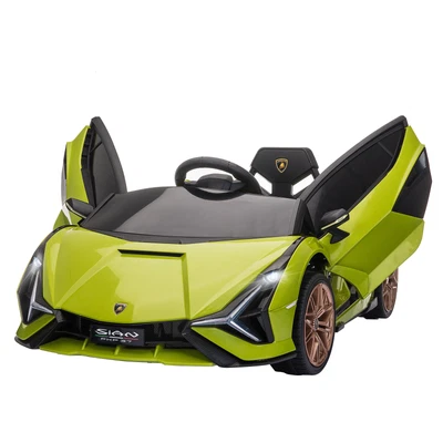 £175.99 • Buy HOMCOM Lamborghini SIAN 12V Kids Electric Ride On Car Toy W/ Remote Control