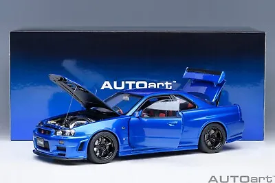 Autoart Nissan Skyline GT-R (R34) Z-tune (Bayside Blue) 1/18 Scale New Release! • $219
