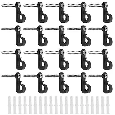 20pcs Q-Hanger Screw Hooks Outdoor Indoor String Light / Planter Holder Hooks • £9.29