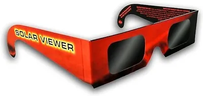 Solar Eclipse Glasses - 5 Pack - ISO Certified Safe - FREE PRIORITY SHIPPING • $19.99