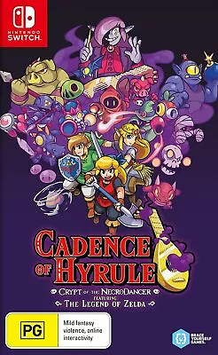 Cadence Of Hyrule Crypt Of The NecroDancer Ft. Legend Of Zelda Nintendo Switch • $109