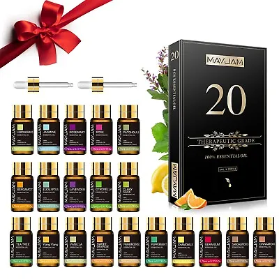 $44.99 • Buy 20PCS Essential Oils Set Pure & Nature Therapeutic Grade Oil For Diffuser Aroma