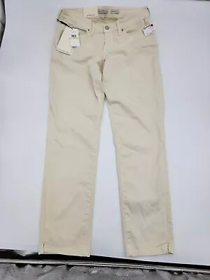 Calvin Klein Skinny Crop Jeans Women's 4 Vanilla Ice Stretch Cotton Blend 27x27 • $10.71