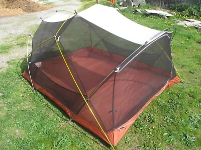 VTG MSR MUTHA HUBBA TENT Version 2  Dual Door Vestibule  SOLID --- READ • $47.78