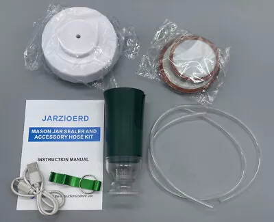 $18.79 • Buy Sealer Jar Vacuum Kit Foodsaver Jars Canning Mouth Wide Hose Saver New Jar