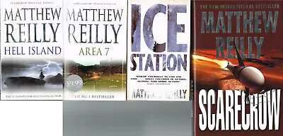 4  X  Matthew Reilly  1 - 4 Shane Schofield/Scarecrow Series VGC • $29.50