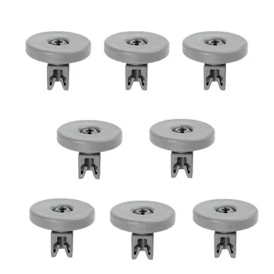  8X Dishwasher Lower Basket Wheel Set For AEG Zanussi Electrolux Spare Part 40mm • £6.99