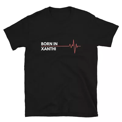 Made In Xanthi Greece City Of Birth Birthplace Classic Fit T-Shirt • $20.49