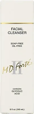 MD Forte II Facial Cleanser Glycolic Acid 2010 Unopened 8 Oz.  HAVE NWOB & NWB • $299.99