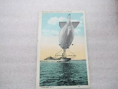 VERY RARE US Navy Airship ZR-1 USS Shenandoah Clements PHOTO 1920s • $399.99