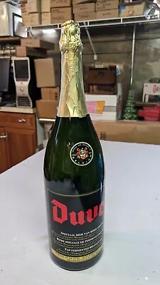 EMPTY DUVEL BEER BOTTLE Rare 3 Liter Size SPECIAL 2000 Man Cave Display EMPTY • $25