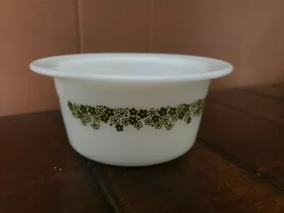 VINTAGE Pyrex Crazy Daisy Spring Blossom Butter Dish Bowl # 75 Corning Bowl • $14