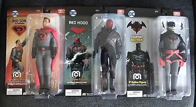 MEGO Action Figure Lot Of Three. Red Son Superman Flashpoint Batman & Red Hood • $25