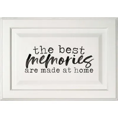 P. Graham Dunn The Best Memories Are Made At Home Script 15X10.5  Wood Picture • $24.92