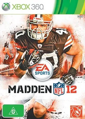 MADDEN NFL 12 - Microsoft XBOX 360 2011 - AUS CODED - WARRANTY - EA Sports • $8.75