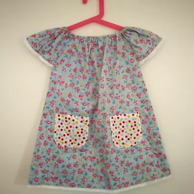 Oobi Fabric Dress Handmade Suits Around 4 Years Old - New Never Used • $15