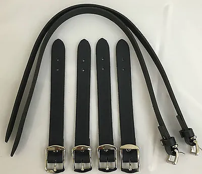 Silver Cross Wilson Balmoral Coach Built Pram Leather Suspension Straps Set Of 6 • £59.99