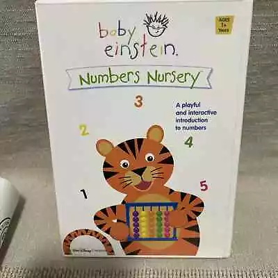Baby Einstein - Numbers Nursery - DVD Jim Janicek • $5.78