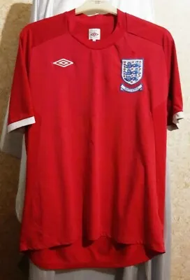 £14.40 • Buy UMBRO England Away Shirt SOUTH AFRICA WC 2010 Football Size 48 Pit To Pit: 23.5 