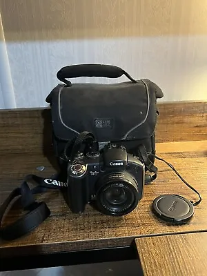 Canon PowerShot S5 IS 8.0mp Camera  Case Logic Bag And Memory Card Tested • $50