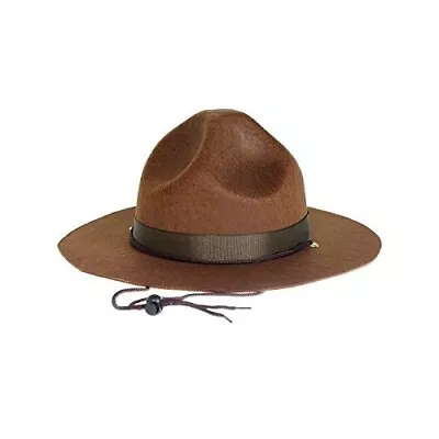 Mountie Hat - Highway Patrol - Drill Sergeant - Costume Accessory - Adult • $19.99