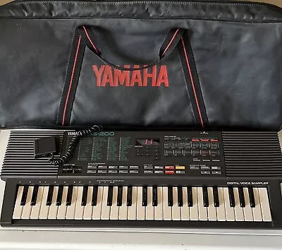 Yamaha VSS-200 Digital Voice Sampler Synthesizer Toy Synth Keyboard Lo-fi W/case • $230