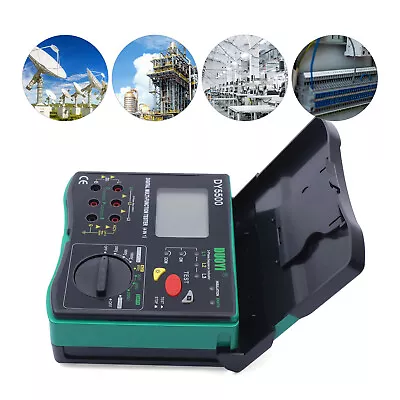 DY5500 Multifunctional Digital Resistance Meter Ground Earth Tester Volt Meter • $152.95