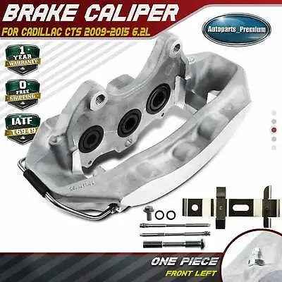Disc Brake Caliper W/ 6 Piston For Cadillac CTS 2009-2015 V8 6.2L Front Left LH • $224.99