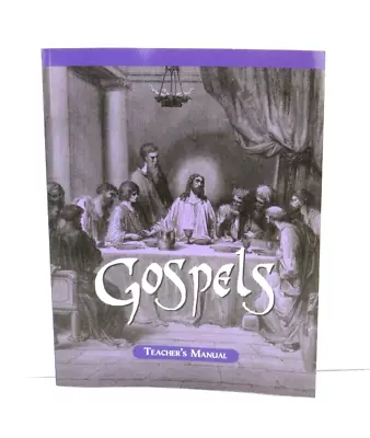Homeschool Gospels Teacher's Manual 2002 Veritas Press First Edition Unused • $24.99