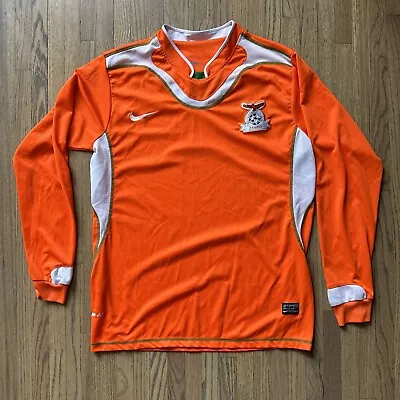 2013 Zambia Chipolopolo Squad Football Association SOCCER Nike Jersey SZ XL  • $44.99