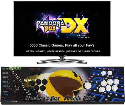 $335 • Buy (GENUINE PANDORA BOX) DX Special Edition, Retro Arcade Game Console, Pandora's