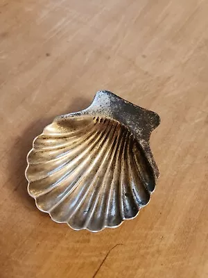 Vintage Sterling MACIEL MEXICO SHELL SHAPE Dish JEWELRY HOLDER 26g • $155