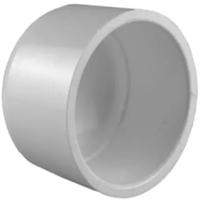 Charlotte Pipe Socket Cap Fitting 8 Inch PVC Schedule 40 Irrigation Water Parts  • $57.95