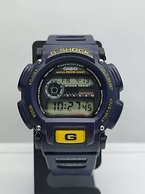 Vintage Casio G Shock DW-9000-2V  NAVY BLUE  1659 Module (Year 1998) • $69.99