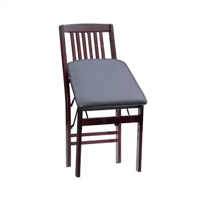 Linon Triena Set Of Two Wood Mission Back Dining Chair In Merlot • $128.99