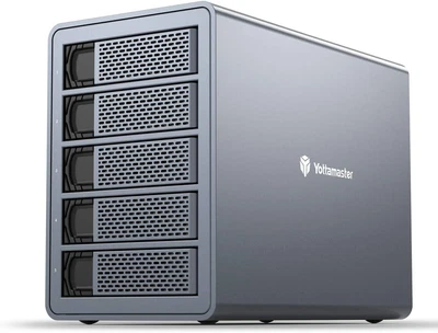 $513.65 • Buy 5 Bay RAID External Hard Drive Enclosure 2.5  3.5  USB3.0 To SATA HDD SSD Enclos
