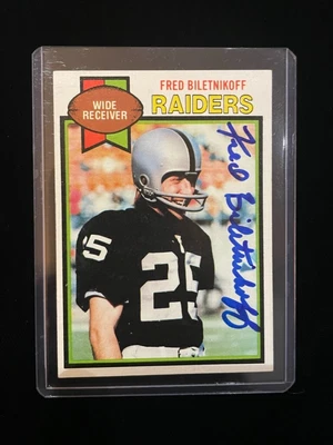 $4.99 • Buy Fred Biletnikoff Autographed Signed Football Card