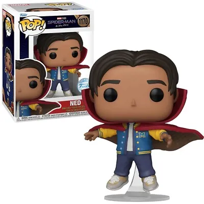 Funko POP! Marvel Ned With Cloak #1170 Spider-Man No Way Home Vinyl Figure New • £11.99