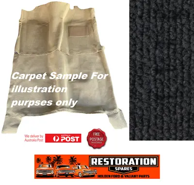 Ford F100 F150 F250 1968 To 03/1981 Charcoal Loop Front & Rear Moulded Carpet • $294.95