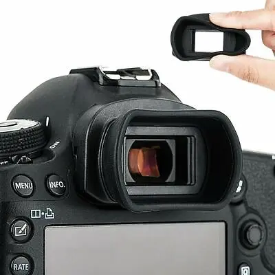 Long Eyepiece Eyecup Fr Canon EOS 5D Mark IV III 5DS R 7D Mark II 1D Mark III IV • $20.89