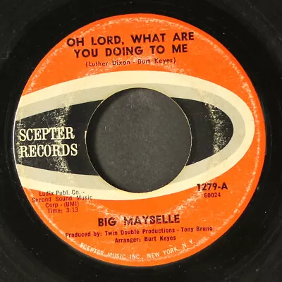 BIG MAYBELLE: Oh Lord What Are You Doing To Me / Same Old Story SCEPTER  7  • $8